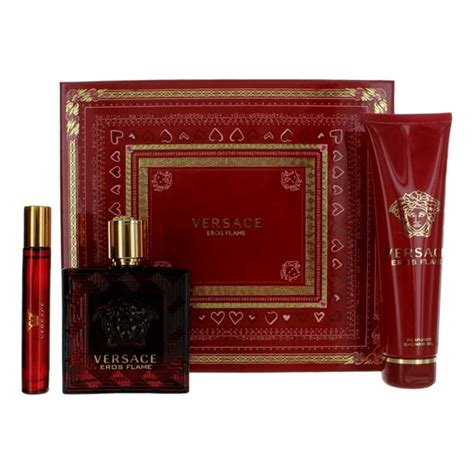 versace eros flame cologne gift set|Versace Eros Flame refill.